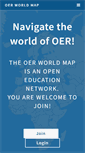 Mobile Screenshot of oerworldmap.org